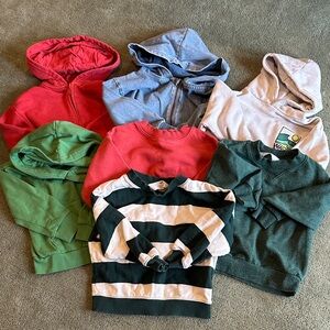 3/4T Kids Sweatshirt/Hoodie Bundle, H&M and Zara